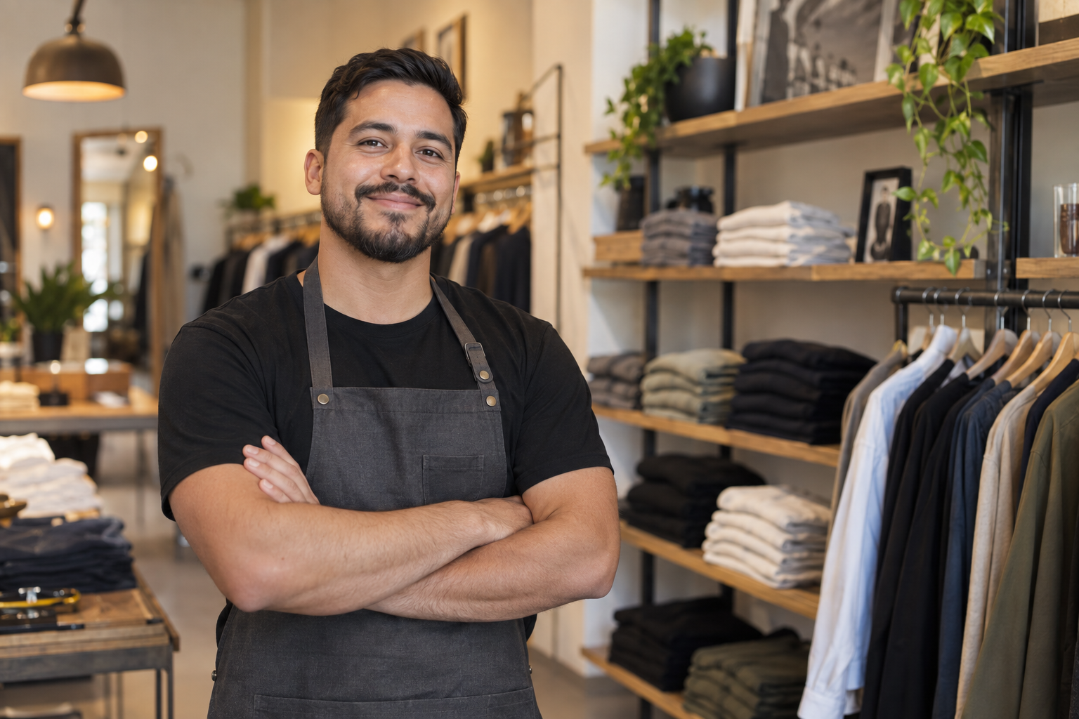 Propietario de una tienda de ropa